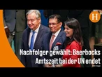 Vereinte Nationen: Bangladeschs Außenminister wird Nachfolger von Baerbock