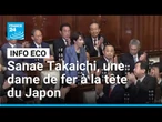 Sanae Takaichi, une dame de fer à la tête du gouvernement japonais • FRANCE 24