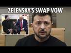 Zelensky says he will quit in exchange for Ukraine joining Nato