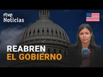 EE.UU.: OCHO DEMÓCRATAS DEVUELVEN la ADMINISTRACIÓN a la NORMALIDAD | RTVE