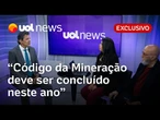 Terras raras: Haddad diz que Código da Mineração deve ser concluído neste ano