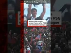 Arrests made and hundreds injured after PSG Champions League celebrations. #BBCNews