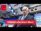 Kubicki attackiert Merz nach historischem Vergleich