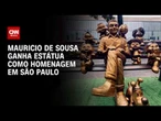 Mauricio de Sousa ganha estátua na Avenida Paulista; veja | CNN PRIME TIME