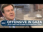 KRIEG IN GAZA: Israel startet Offensive gegen Hamas! Kommt Netanjahu so an sein Ziel?