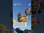 Pilots lift off for New Mexico balloon festival