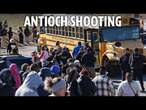 LIVE: Antioch High School shooting scene as teen killed by gunman in cafeteria