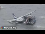 ‘Mayday, mayday, mayday’: Seaplane makes hard landing in East River, injuring two