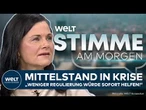 DEUTSCHLAND: Krise im Mittelstand! CDU macht Vorschläge für Hilfe der Wirtschaft I STIMME AM MORGEN