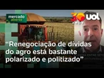 Parte do risco da renegociação de dívidas no agro pode ficar com bancos, diz professor