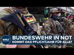 BUNDESWEHR: Gibt es ein Wehrpflicht-Comeback? Ampel-Politiker nennen es „unmöglich“!