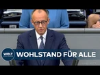 REGIERUNGSERKLÄRUNG IM BUNDESTAG: Das große Versprechen von Kanzler Merz an alle Deutsche
