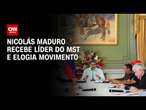 Nicolás Maduro recebe líder do MST em Caracas e elogia movimento: Socialismo do século 21 |CNN Arena