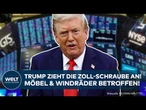 USA: Trump dreht weiter auf! Hammer-Zölle bringen US-Bürger und Wirtschaft ins Schwitzen