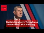 Tschechen-Trump Babis feiert Wahlsieg und vollendet sein Comeback
