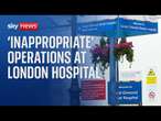 Children left in pain by surgeon's 'inappropriate and unnecessary' operations at London hospital