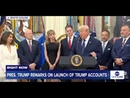 President Trump rings opening bell at New York Stock Exchange from the Oval Office: LIVE