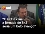 Escala 6x1: Marinho defende transição de jornada e diz que economia está madura para mudança