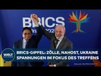 BASILIEN: Brics-Gipfel: Trump-Zölle im Kreuzfeuer – Staaten warnen vor Handelskatastrophe