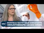 KREBS IN DEUTSCHLAND: BioNTech testet neue Wirkstoffe - Neue Hoffnung durch mRNA-Therapien