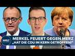 MIGRATIONSPLAN: Beben in der CDU! Angela Merkel kritisiert weiter den Kurs von Friedrich Merz