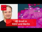 40 Grad in Köln und Berlin: „Normal ist das nicht”