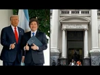 Argentina formaliza financiamento bilionário dos EUA a poucos dias das eleições | AFP