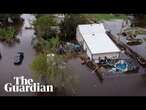 Residents cleaning up after Hurricane Francine hits Louisiana coast