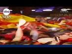 Pandemonium in in Madrid as Spain beats Argentina in World Cup final