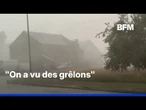 Météo: les images des orages qui touchent une partie de la France ce samedi