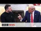 Trump criticises Zelensky for saying end of Ukraine war is ‘far away' | BBC News