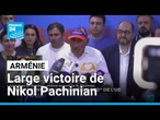 Arménie : large victoire du Premier ministre Nikol Pachinian aux législatives • FRANCE 24