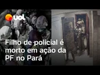 Filho de policial é morto em ação da PF e família acusa agentes; vídeos mostram policiais em prédio