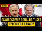 Oświadczenie premiera Donalda Tuska i premiera Kanady Marka Carneya