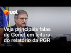 PGR denuncia plano de golpe e avalia pena: Veja as principais frases de Gonet durante julgamento