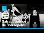 Décès de Marjane Satrapi, autrice en exil de "Persepolis" et étendard du peuple iranien