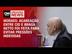 Acareação entre Cid e Braga Netto foi feita para evitar pressões indevidas, diz Moraes | LIVE CNN
