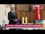 Pogrzeb Bogusława Nizieńskiego. Prezydent: szedł wyprostowany,wśród tych,co na kolanach