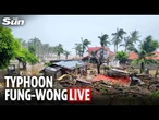 LIVE: Super Typhoon Fung-wong approaches southern Taiwan after storm kills 8 in Philippines