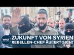 SYRIEN: Rebellen-Chef al-Baschir äußert sich! Klare Ansage an Israel! Sorge vor Chaos in Nahost