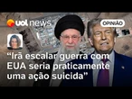 Irã x EUA: resposta do Trump trouxe algum alívio de que seria possível não escalar, analisa Sanches