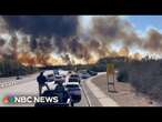 Brush fires erupt in New York due to strong winds