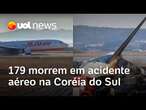 Tragédia na Coréia do Sul: avião foi alertado sobre risco de colisão com pássaros