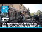 En Syrie, les appartements des soldats du régime Assad réquisitionnés • FRANCE 24