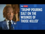 Al Sharpton accuses Trump of trying to reverse changes in police made since George Floyd's death