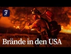 Waldbrände wüten in Kalifornien und Oregon