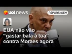 Lei Magnitsky: EUA não devem aplicar agora sanção contra Moraes desejada por Eduardo | Sanches