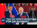 RUSSLAND UND CHINA: Xi besucht Putins Parade! "Eine große Propagandashow!" Tag des Sieges in Moskau!