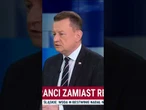 Błaszczak: Tusk nie wydał wcześniej polecenia strażnikom, żeby nie wpuszczali migrantów z Niemiec