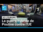 Drônes, navires fantômes et désinformation : la guerre hybride de Poutine contre l’UE